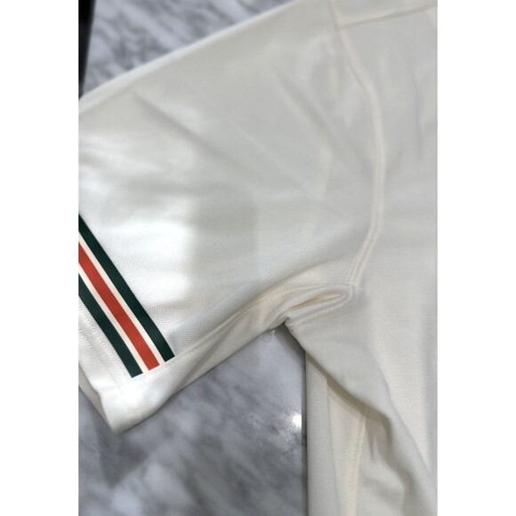 Adidas Miami Hurricanes Canes Baseball Button Down Jersey Men’s Medium JD0739 - Picture 4 of 8